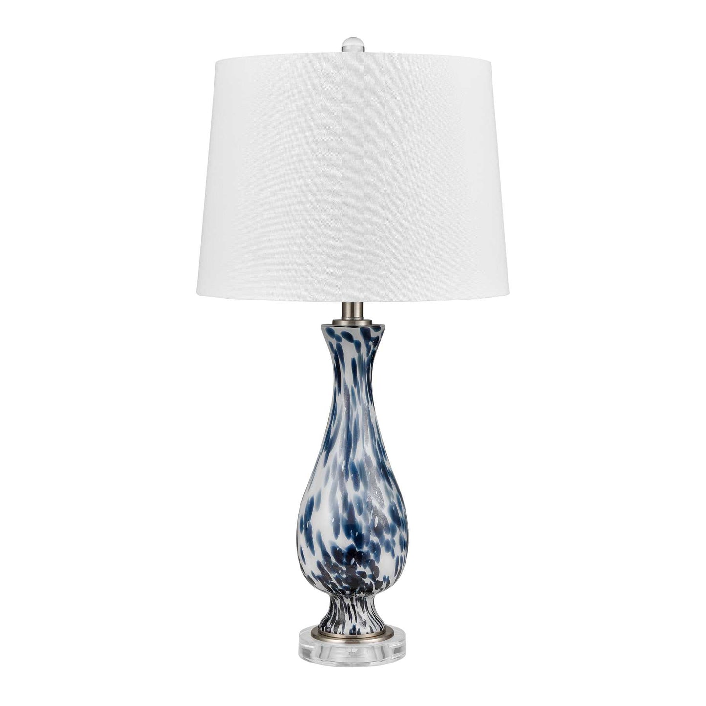 Cordelia Sound 30'' High 1-Light Table Lamp - Blue By ELK |Table Lamps |Modishstore - 2