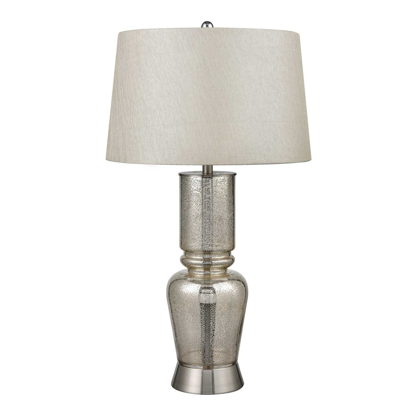 Cicely 35'' High 1-Light Table Lamp - Silver Mercury By ELK |Table Lamps |Modishstore - 2