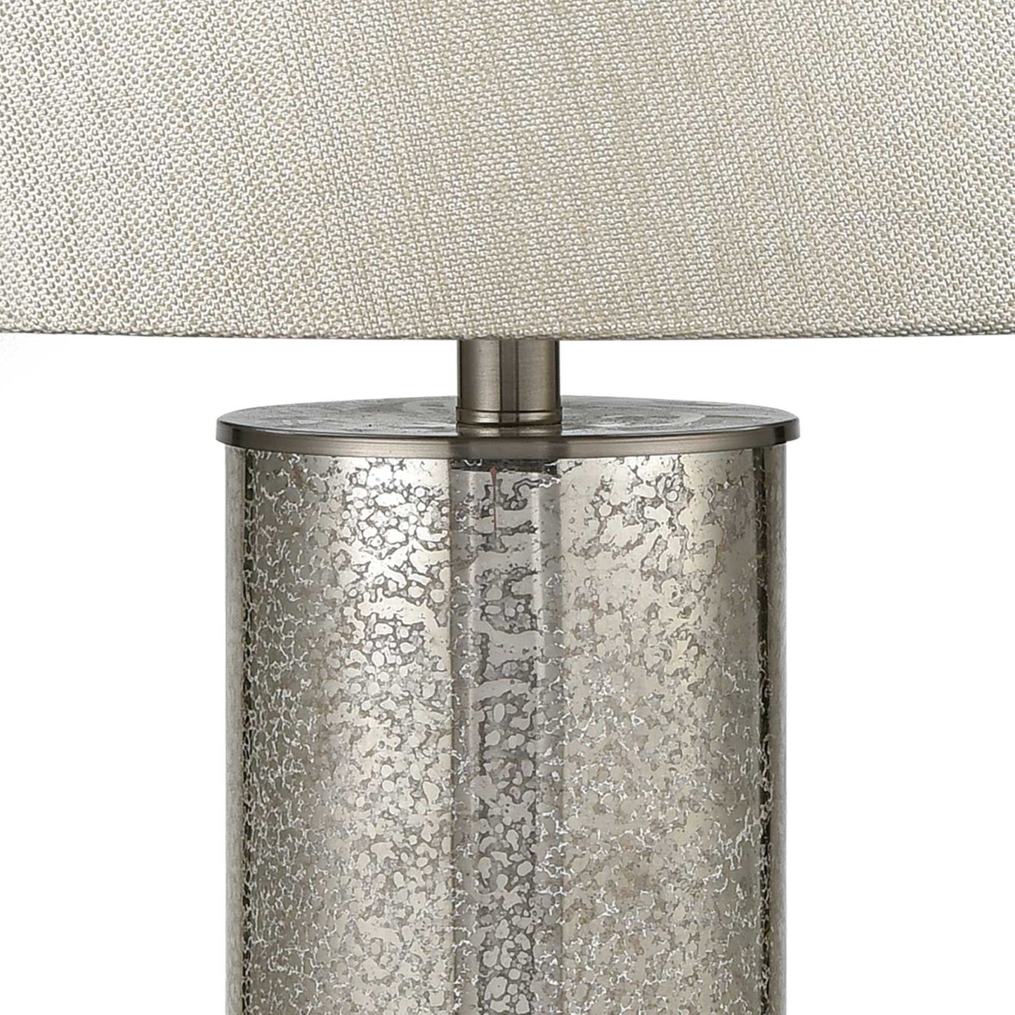Cicely 35'' High 1-Light Table Lamp - Silver Mercury By ELK |Table Lamps |Modishstore - 3