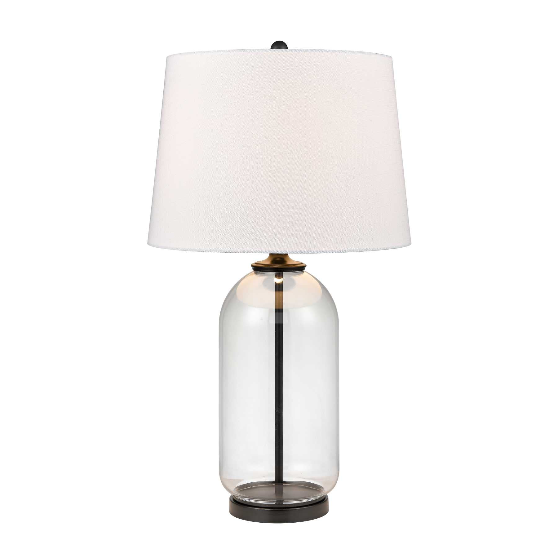 Lunaria 31'' High 1-Light Table Lamp - Clear By ELK |Table Lamps |Modishstore 