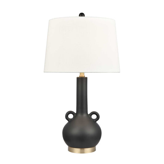 Sanderson 27'' High 1-Light Table Lamp - Matte Black By ELK |Table Lamps |Modishstore 