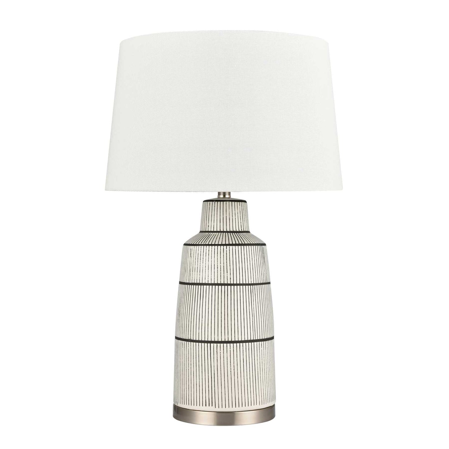 Ansley 30'' High 1-Light Table Lamp - Gray By ELK |Table Lamps |Modishstore - 2