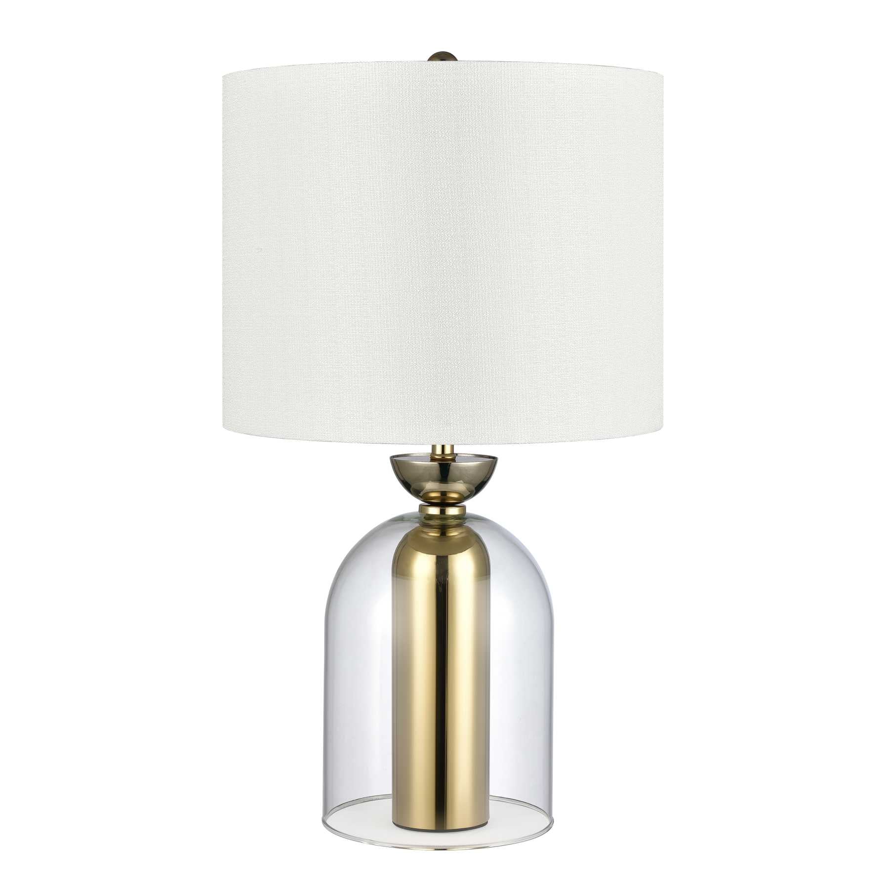 Park Plaza 21'' High 1-Light Table Lamp - Clear By ELK |Table Lamps |Modishstore - 2