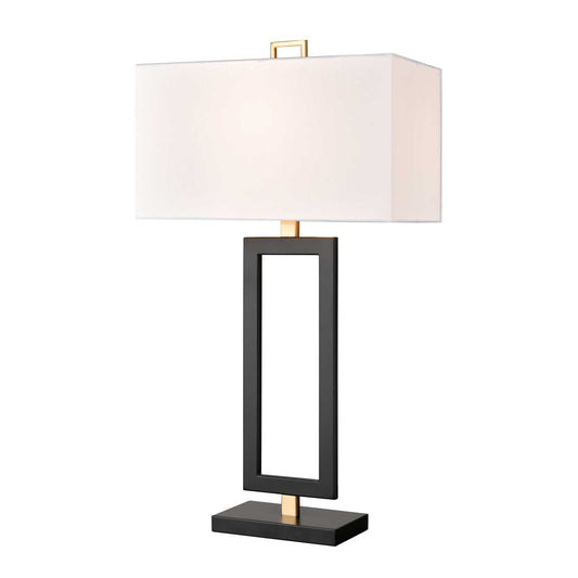 Composure 29'' High 1-Light Desk Lamp - Matte Black By ELK |Table Lamps |Modishstore 