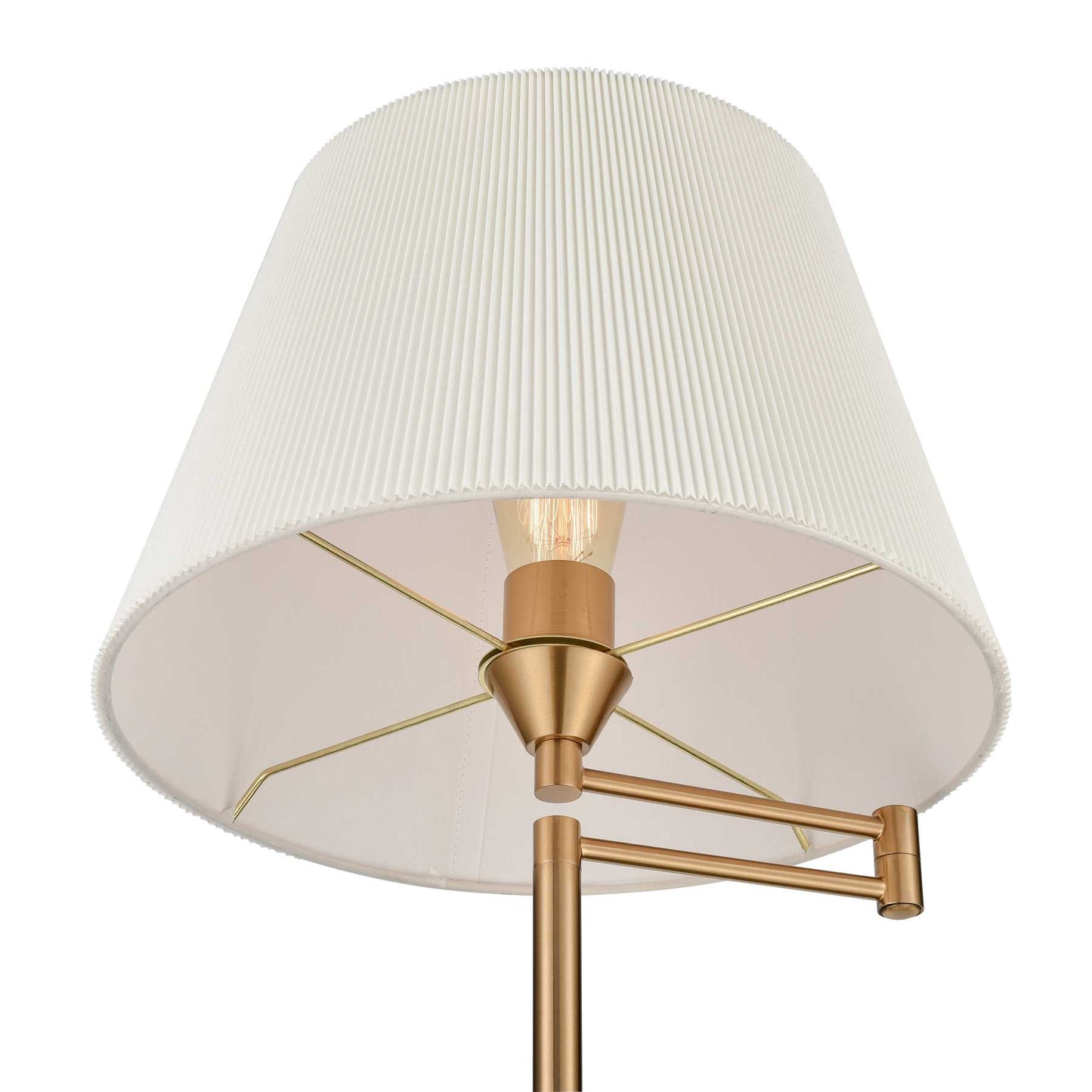 Scope 65'' High 1-Light Floor Lamp - Aged Brass By ELK |Floor Lamps |Modishstore - 4