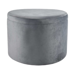 Linder Ottoman - Charcoal By ELK