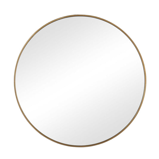 Delk Mirror - Large Brass By ELK |Mirrors |Modishstore 