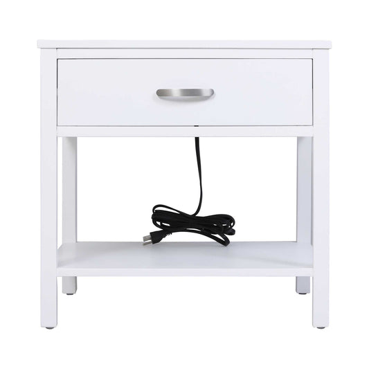 Ramsay Accent Table - White By ELK |Accent Tables |Modishstore 