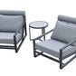 Renava Boardwalk Outdoor Grey Lounge Chair Set-2