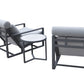Renava Boardwalk Outdoor Grey Lounge Chair Set-4