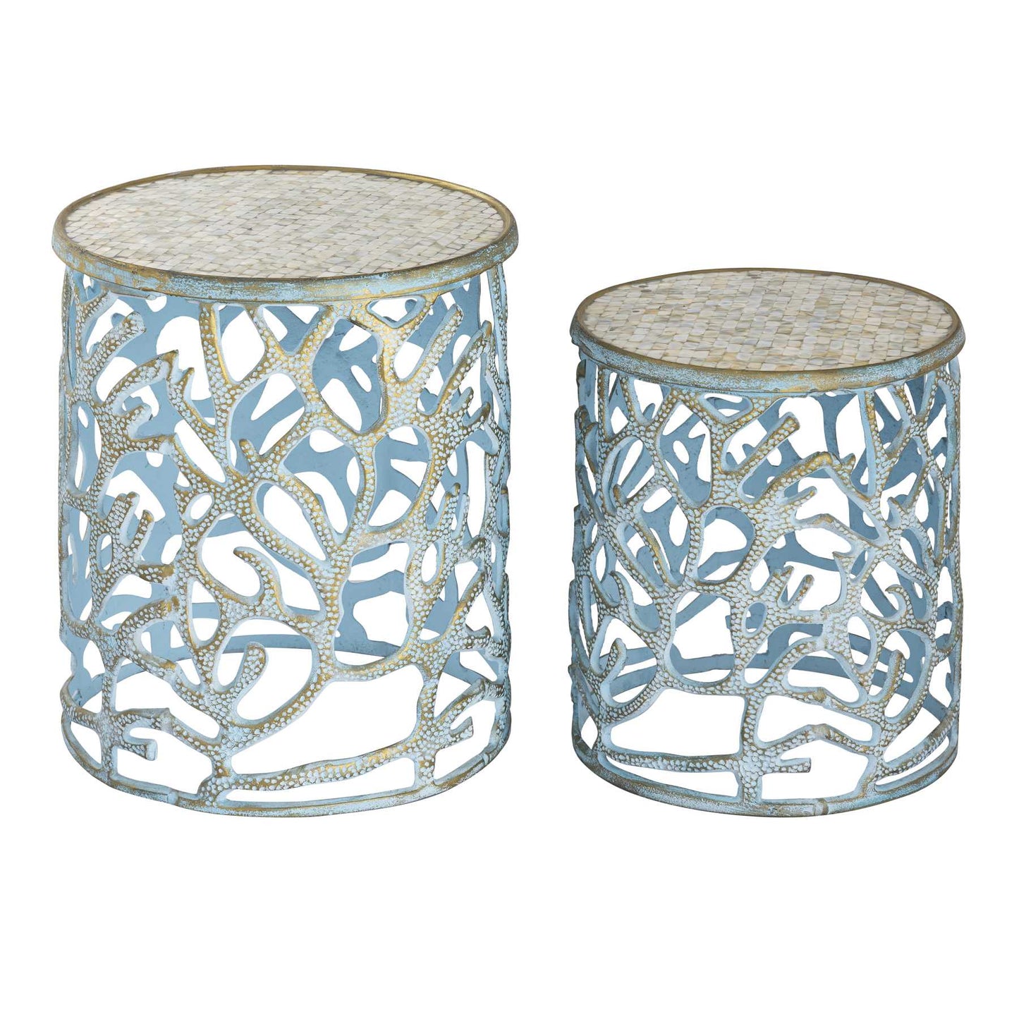 Mabley Stools - Set Of 2 By ELK |Stools |Modishstore - 2