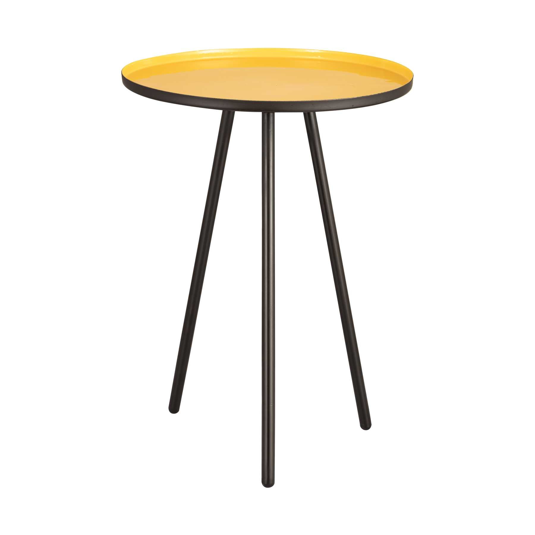 Gregg Accent Tables - Set Of 3 Yellow By ELK |Accent Tables |Modishstore - 2