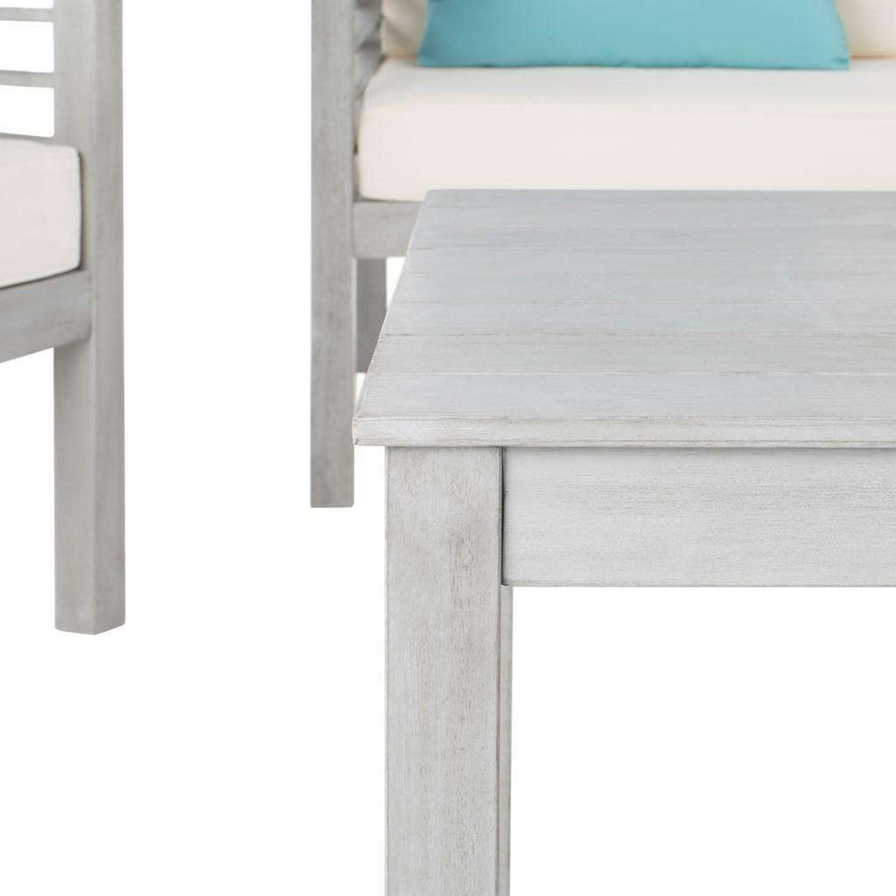 Safavieh Alda 4 Pc Outdoor Set With Accent Pillows | Outdoor Sofas, Loveseats & Sectionals | Modishstore - 9
