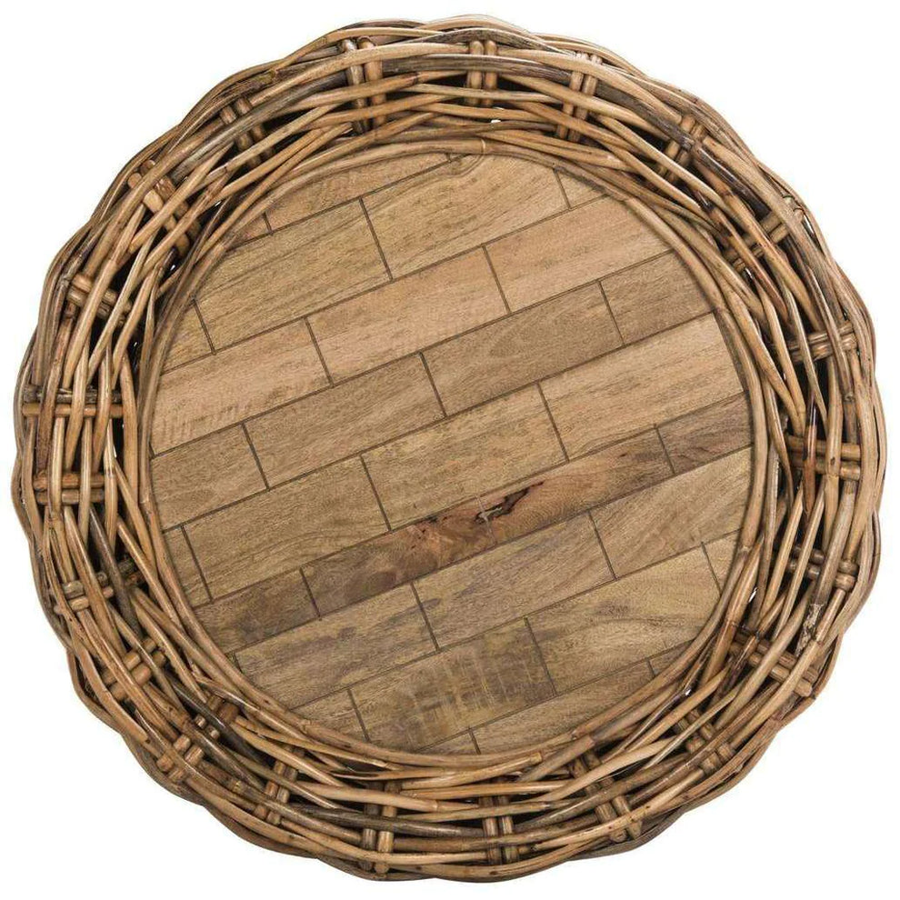 Safavieh Alley Wood Top Coffee Table - Brown | Coffee Tables | Modishstore - 5