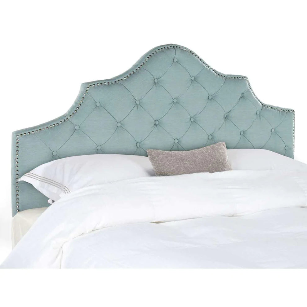Safavieh Arebelle Queen Headboard Queen Size - Sky Blue | Headboards | Modishstore - 2
