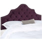 Safavieh Arebelle King Headboard King Size - Aubergine | Headboards | Modishstore - 2