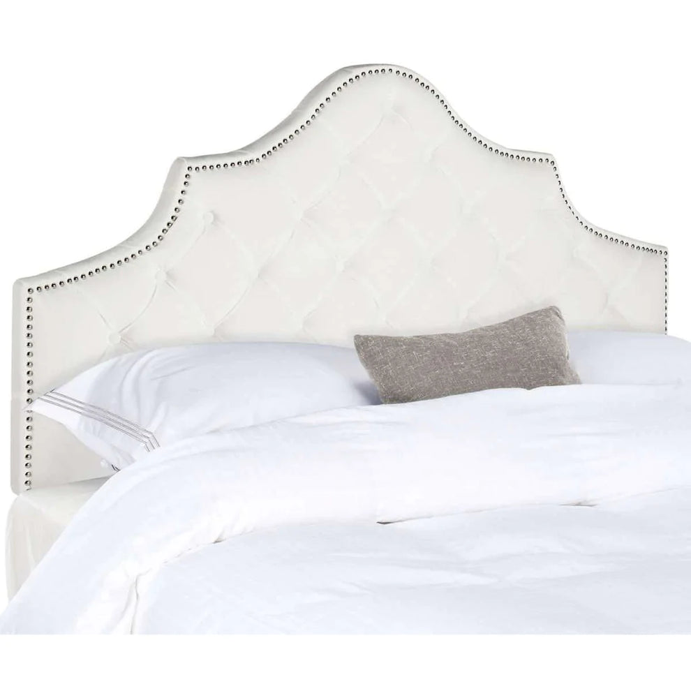 Safavieh Arebelle Full Headboard Full Size - White | Headboards | Modishstore - 2