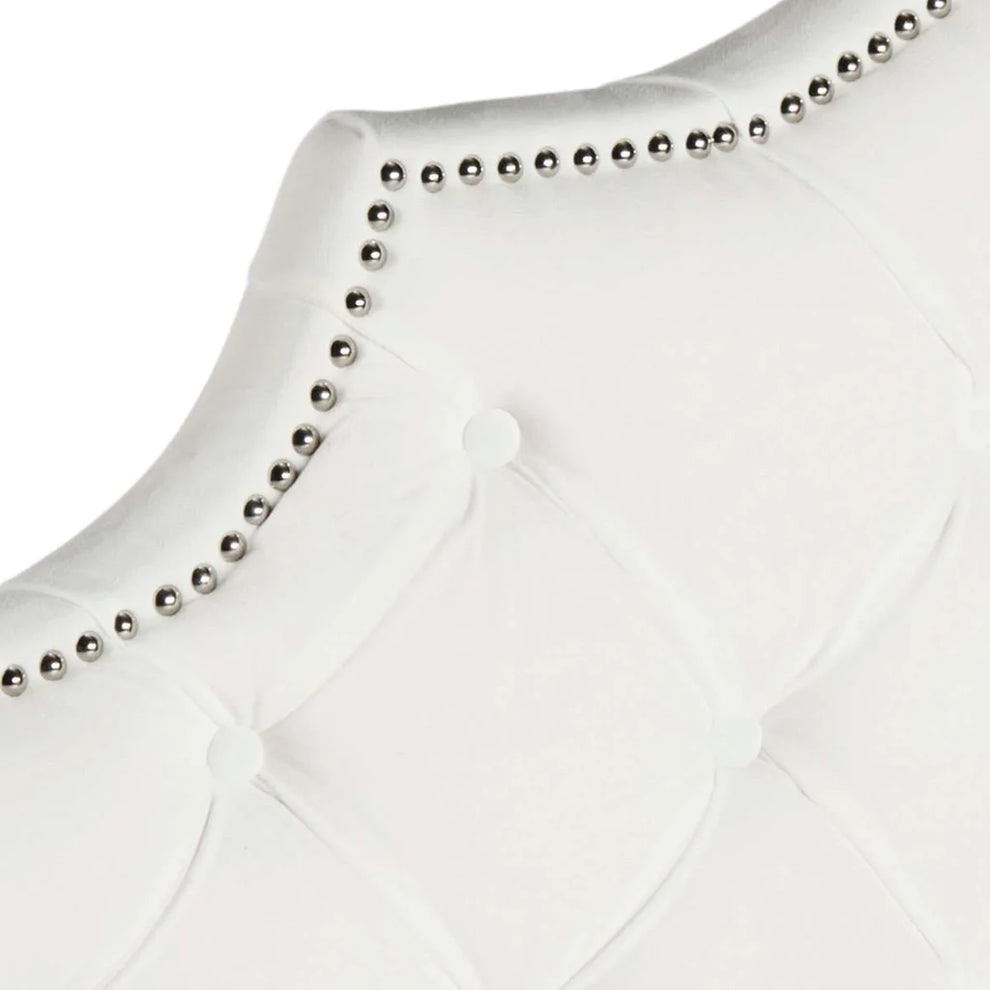 Safavieh Arebelle King Headboard King Size - White | Headboards | Modishstore - 3