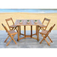 Safavieh Arvin Table And 4 Chairs | Outdoor Dining Sets |  Modishstore 