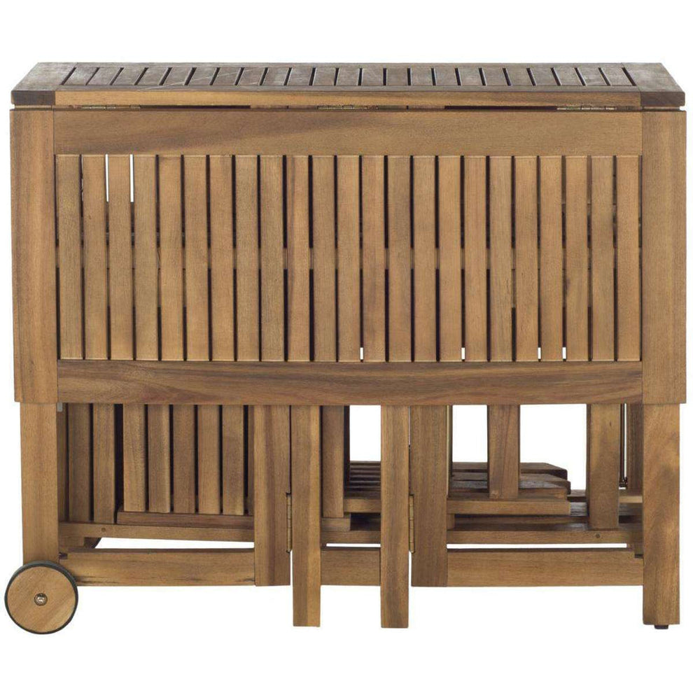 Safavieh Arvin Table And 4 Chairs | Outdoor Dining Sets |  Modishstore  - 6
