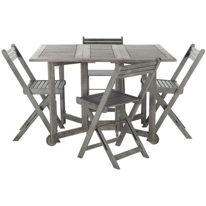 Safavieh Arvin Table And 4 Chairs | Outdoor Dining Sets |  Modishstore  - 11