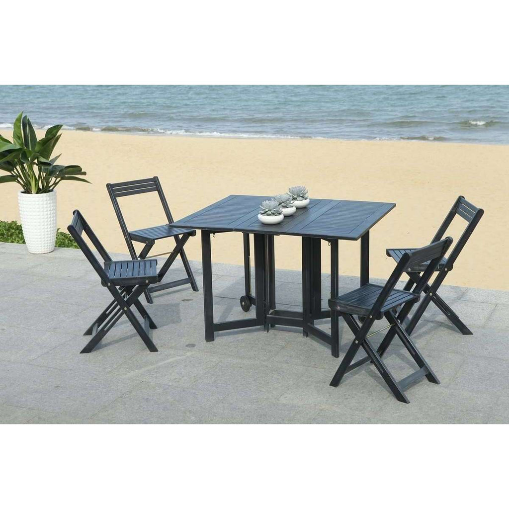 Safavieh Arvin Table And 4 Chairs | Outdoor Dining Sets |  Modishstore  - 13