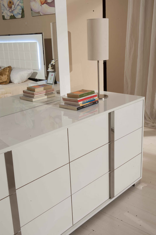Modrest San Marino Modern White Bedroom Set-3