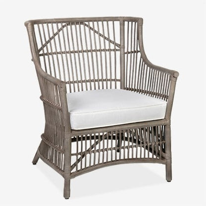 Winston Rattan Occasional Chair by Jeffan | Outdoor Chairs | Modishstore - 7