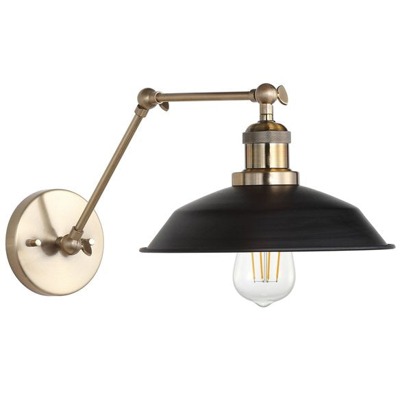 Safavieh Kingston Wall Sconce - Brass Gold | Sconces | Modishstore - 2