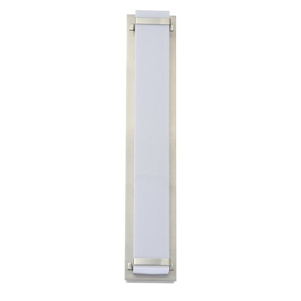 Safavieh Gannon Vanity Bar Bathroom Sconce - Brush Nickel | Sconces | Modishstore - 2