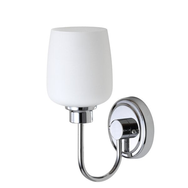 Safavieh Casen Bathroom Sconce - Chrome | Sconces | Modishstore - 2