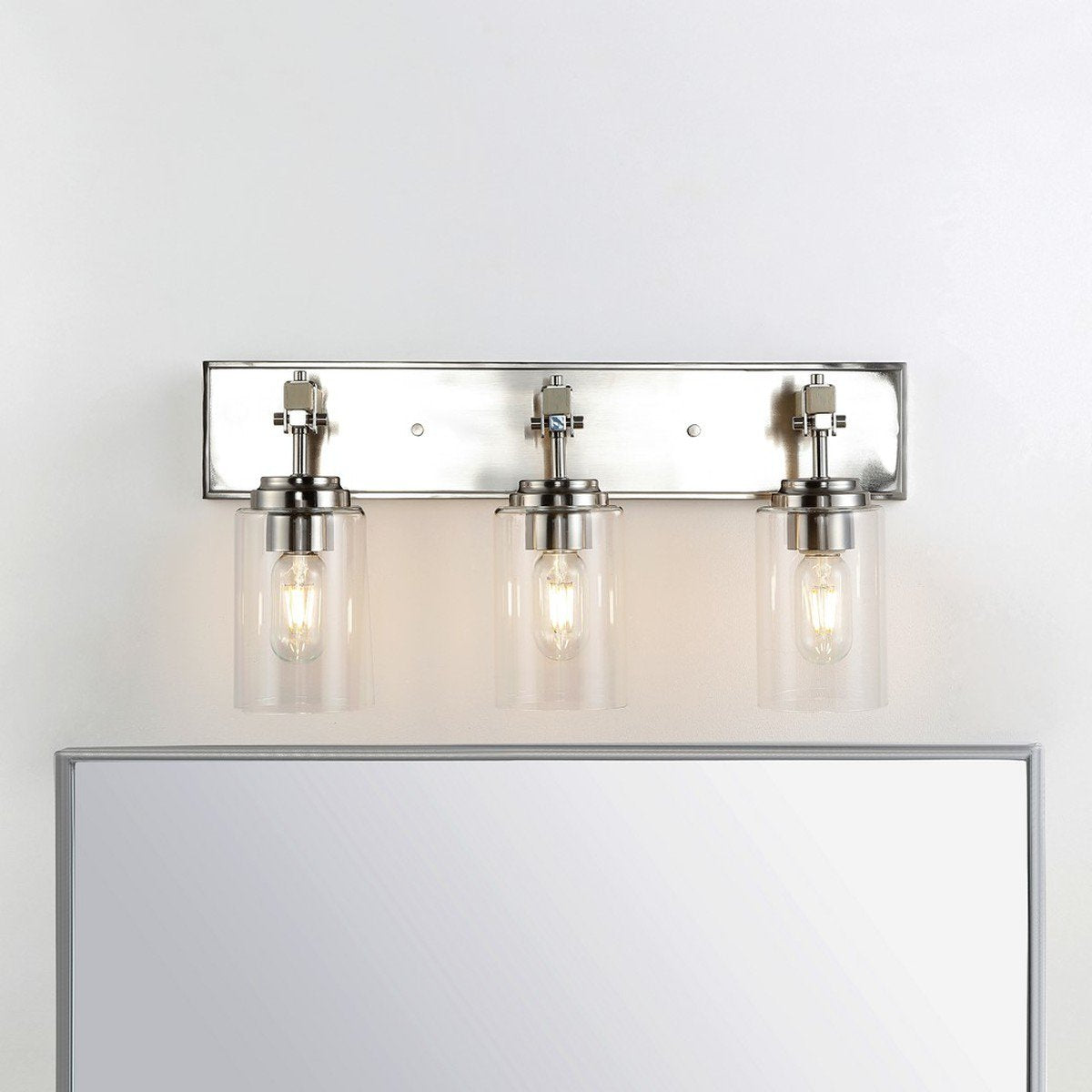 Safavieh Warley Wall Sconce - Nickel | Sconces | Modishstore