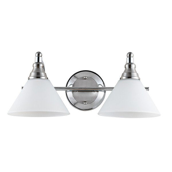 Safavieh Radnor Wall Sconce - Nickel | Sconces | Modishstore - 2