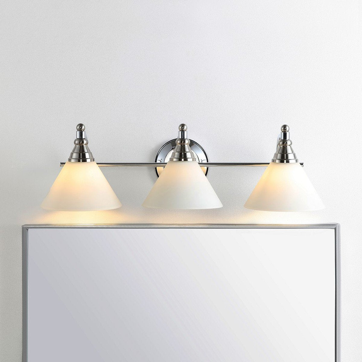 Safavieh Panya Wall Sconce - Nickel | Sconces | Modishstore