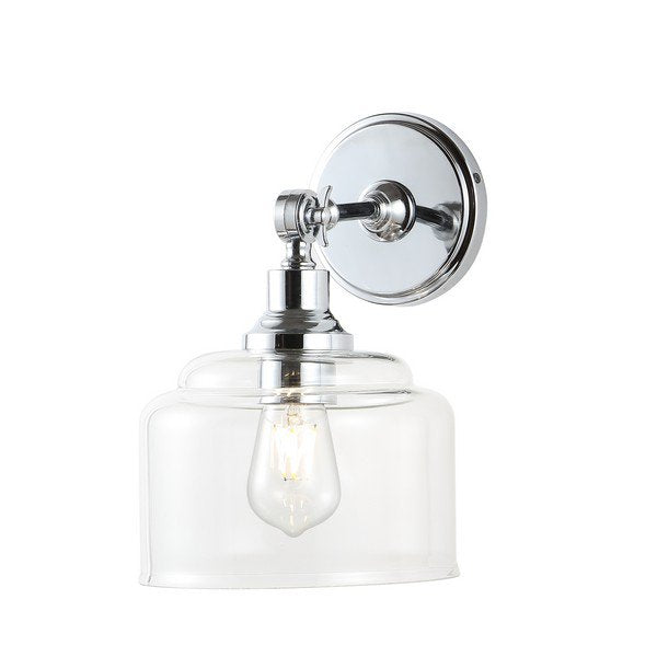 Safavieh Lansor Wall Sconce Set Of 2 - Chrome | Sconces | Modishstore - 2