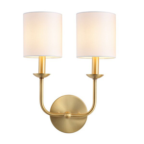 Safavieh Ferrara Wall Sconce - Gold | Sconces | Modishstore - 2