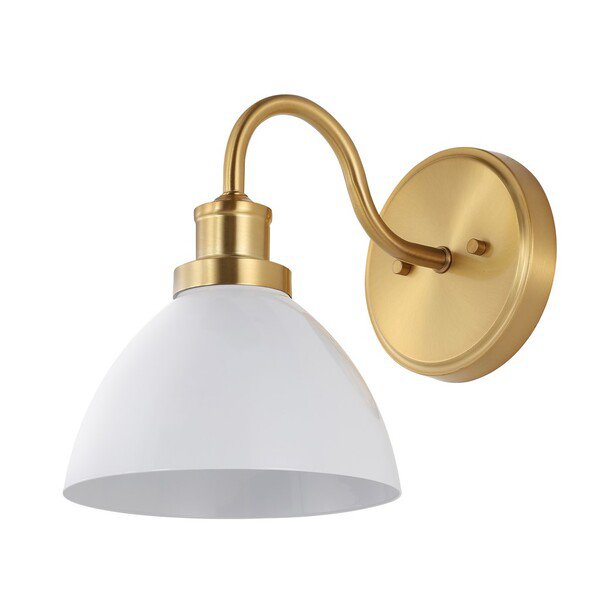 Safavieh Genetta Wall Sconce - Gold | Sconces | Modishstore - 2