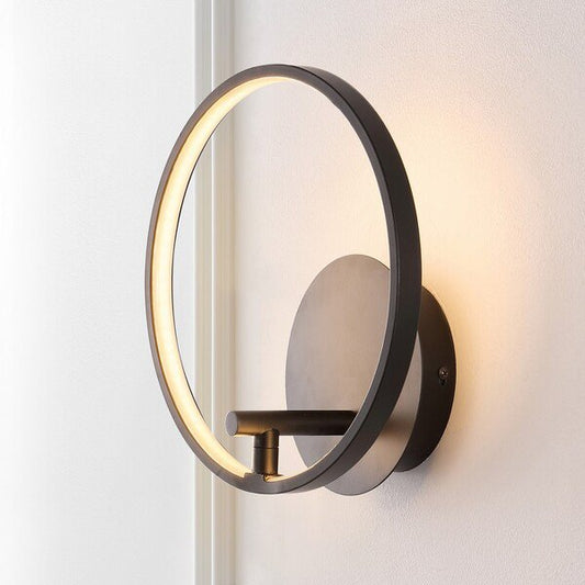Safavieh Jolyn Wall Sconce - Matte Black | Sconces | Modishstore