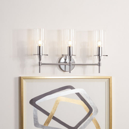 Safavieh Norala Vanity Sconce - Chrome | Sconces | Modishstore