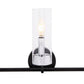 Safavieh Remery Vanity Sconce - Matte Black | Sconces | Modishstore - 2