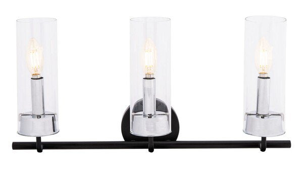 Safavieh Remery Vanity Sconce - Matte Black | Sconces | Modishstore - 2