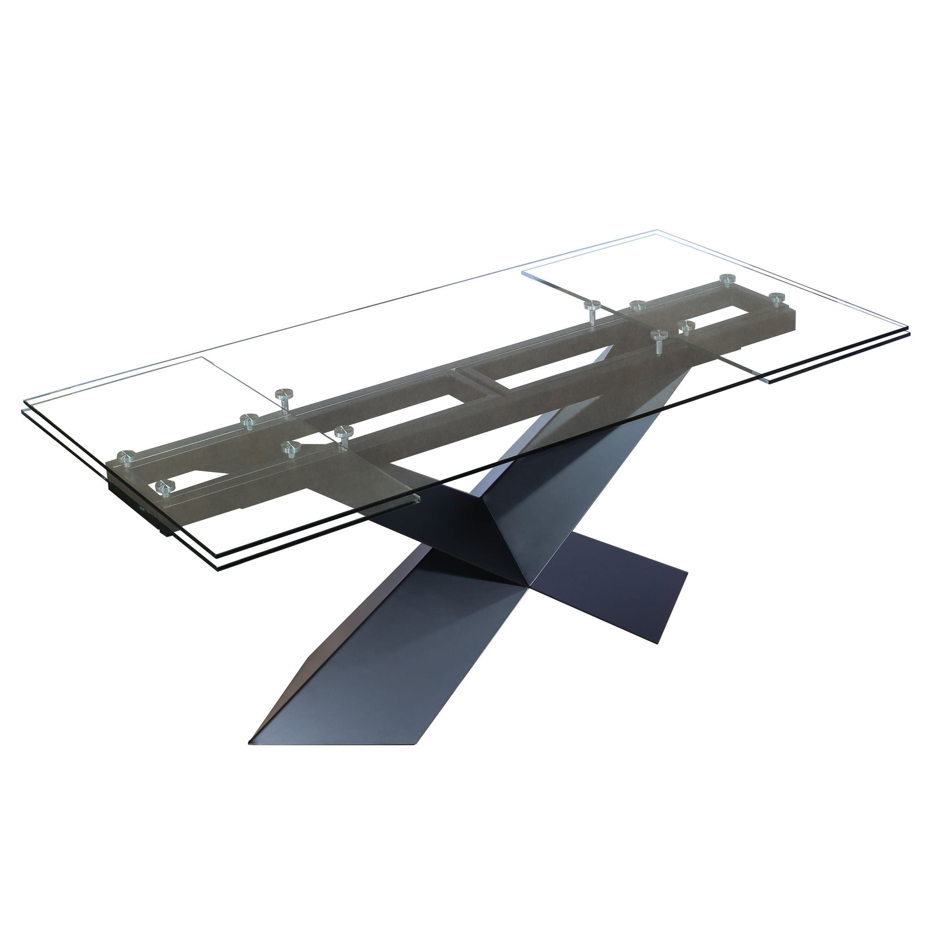 Modrest Scott - Modern Extendable Glass Dining Table | Dining Tables | Modishstore - 3