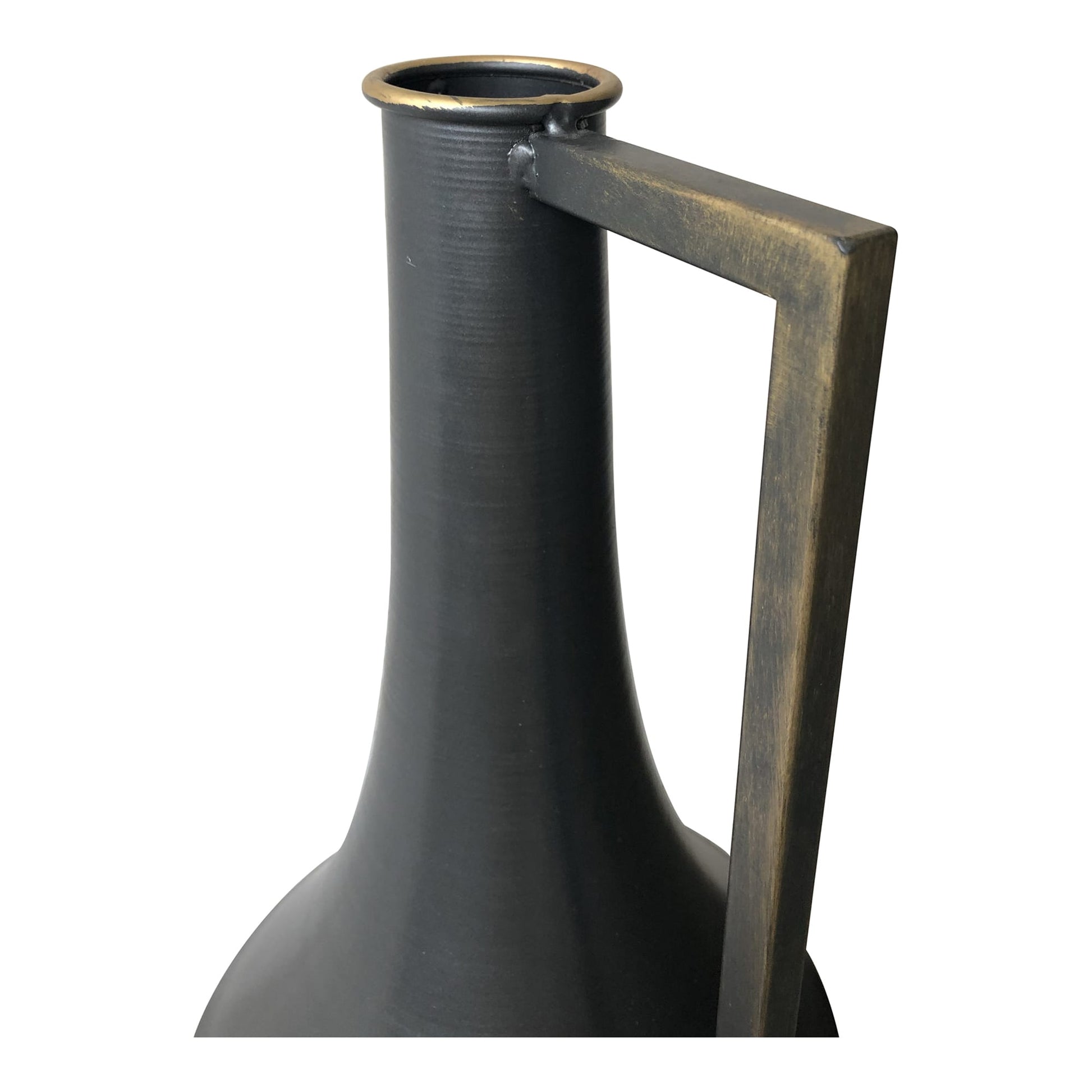 Moe's Home Collection Argus Metal Vase Black | Modishstore | Vases-2