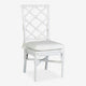 Pembroke Rattan Side Chair With A Repeat Diamond Pattern Set of 2 by Jeffan | Side Chairs | Modishstore - 13