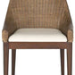 Safavieh Franco Sloping Chair - Brown | Accent Chairs | Modishstore - 3