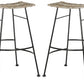 Safavieh Atara Rattan Seat Barstool | Counter Stools | Modishstore - 1