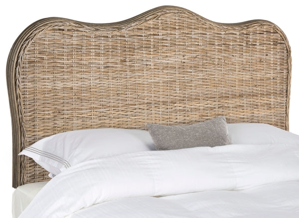Safavieh Imelda Headboard Queen Size - Grey | Headboards | Modishstore - 2