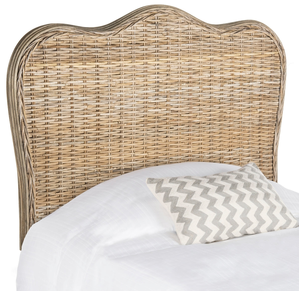 Safavieh Imelda Headboard Twin Size - Grey | Headboards | Modishstore - 2