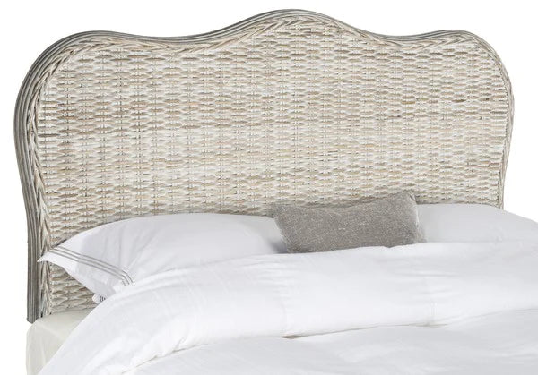 Safavieh Imelda Headboard Queen Size - White Washed | Headboards | Modishstore - 3