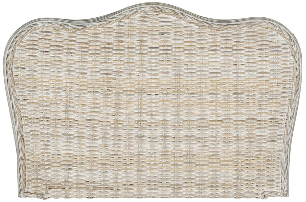 Safavieh Imelda Headboard Twin Size - White Washed | Headboards | Modishstore - 3